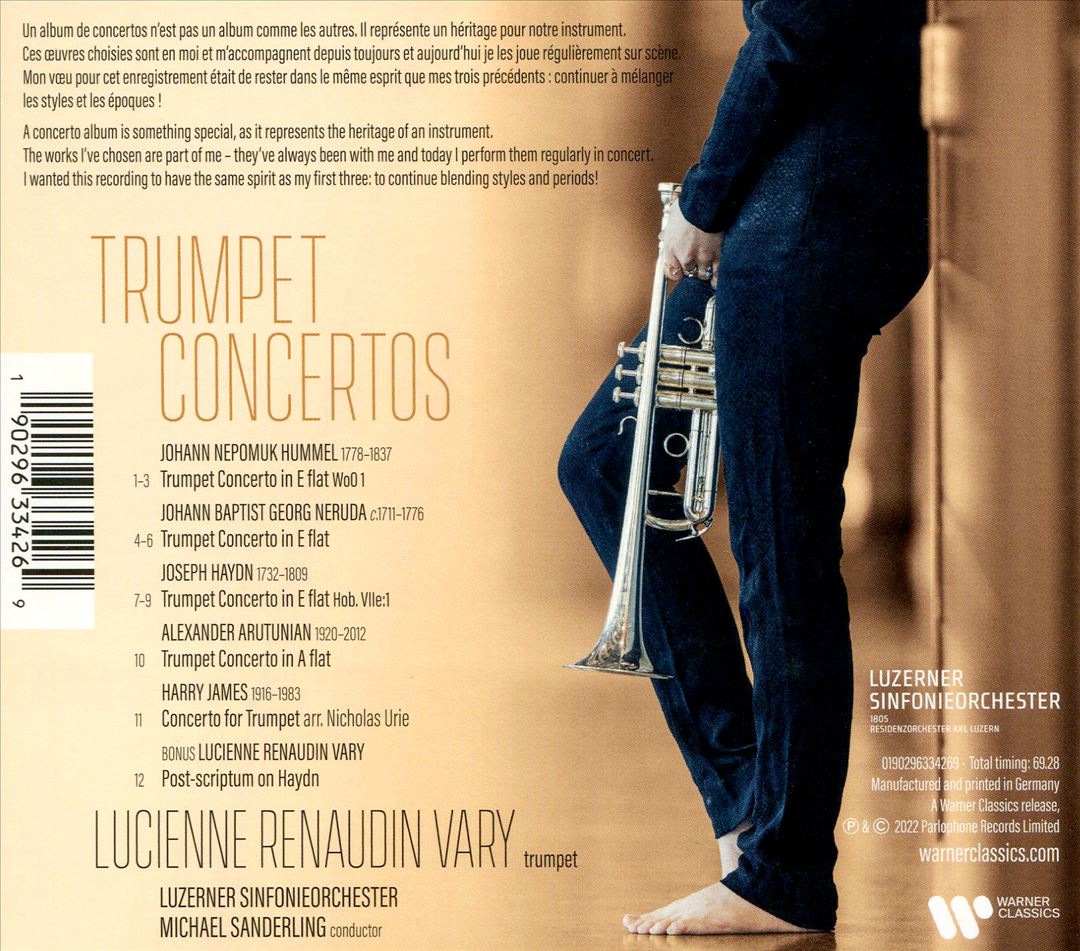Trumpet Concertos cover art