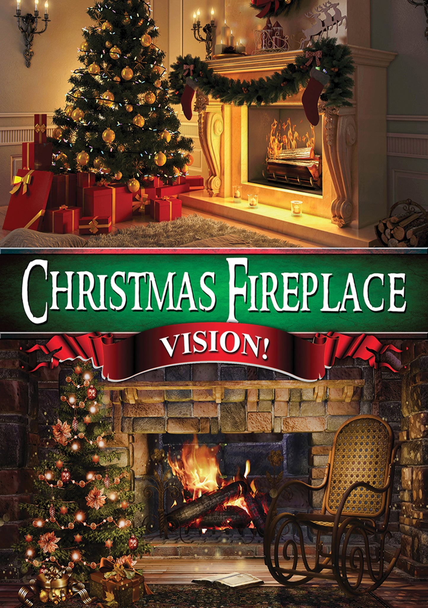 Christmas Fireplace Vision! cover art