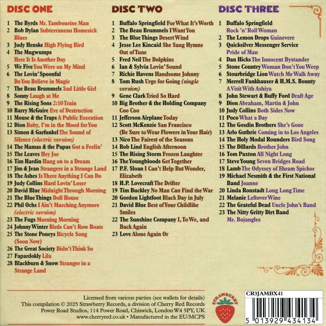 Jingle Jangle Morning: 1960s Us Folk Rock cover art