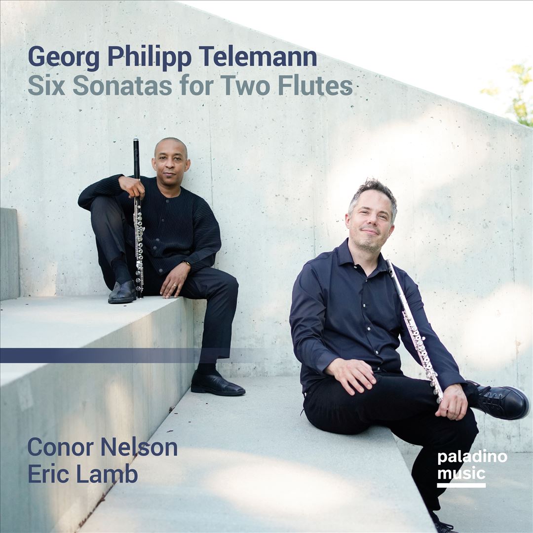 Georg Philipp Telemann: Six Sonatas for Two Flutes cover art