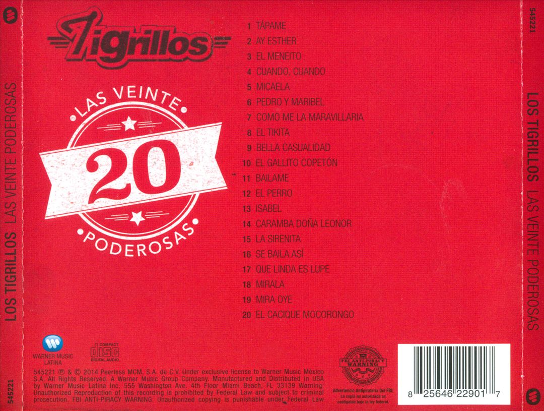 Veinte 20 Poderosas cover art