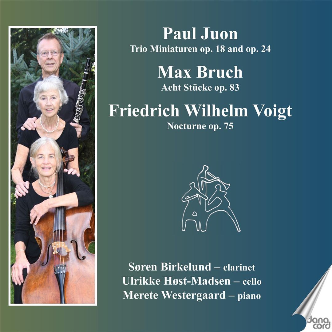 Paul Juon: Trio Miniaturen Op. 18 and Op. 24; Max Bruch: Act Stücke Op. 83; Friedrich Wilhelm Voigt: Nocturnes Op. 75 cover art
