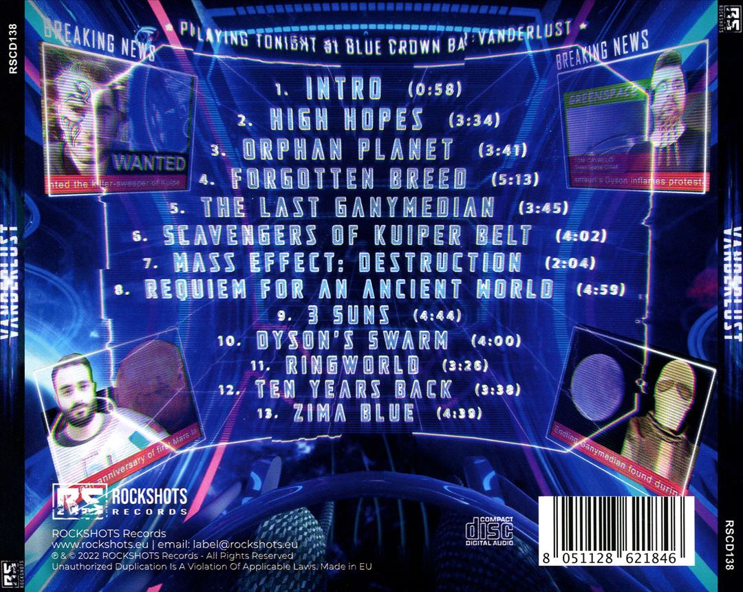 Vanderlust cover art