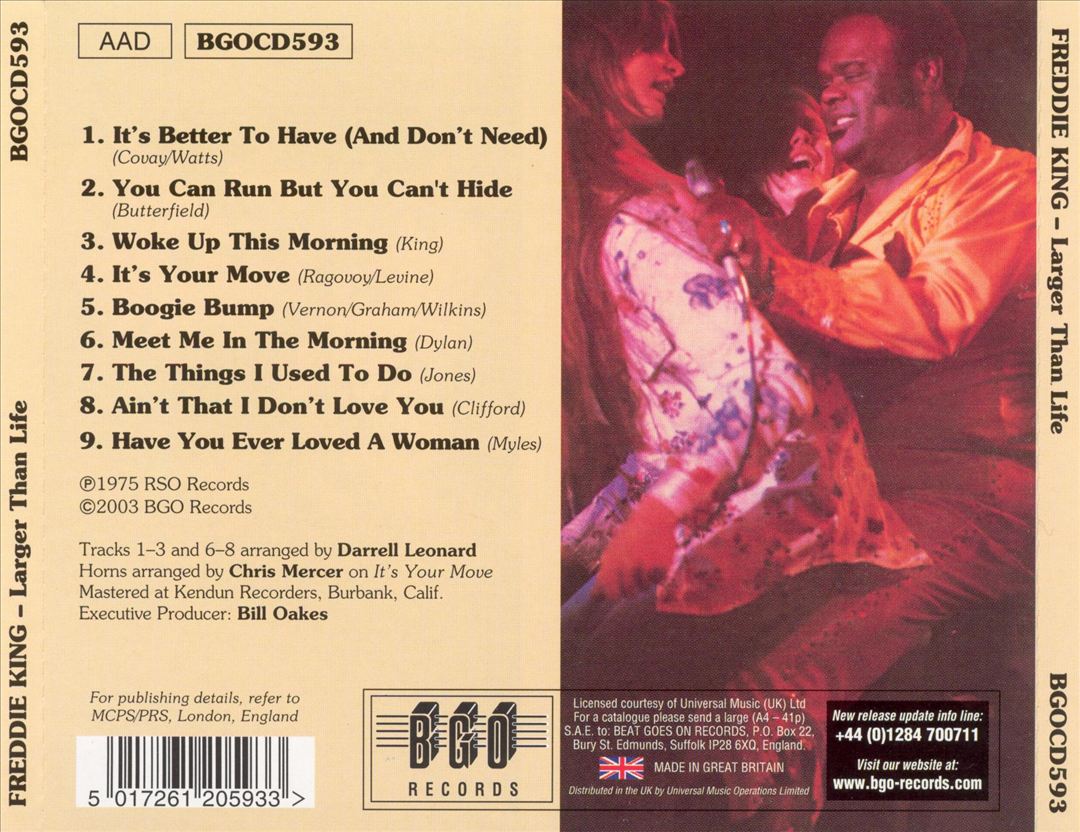 Larger Than Life cover art