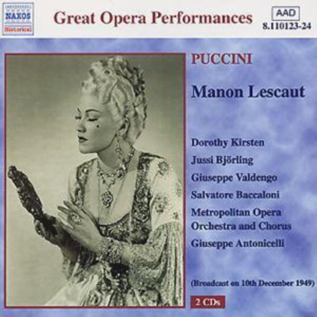 MANON LESCAUT cover art