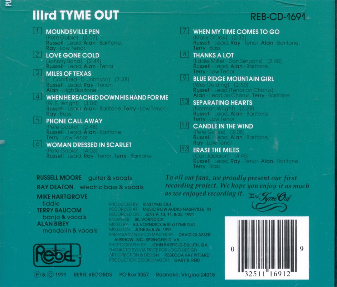 3rd Tyme Out cover art