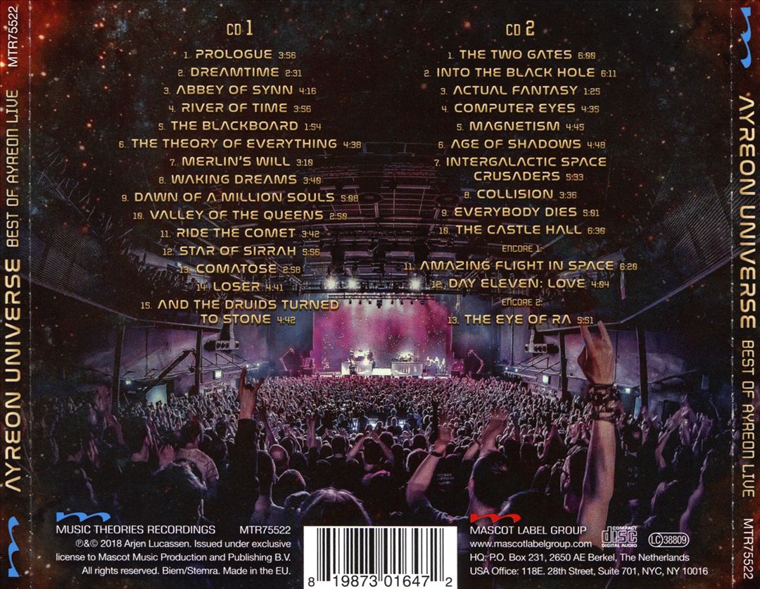 Ayreon Universe cover art