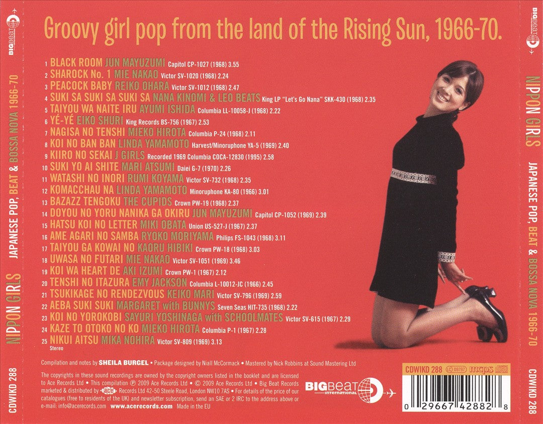 Nippon Girls: Japanese Pop, Beat & Bossa Nova 1967-1969 cover art