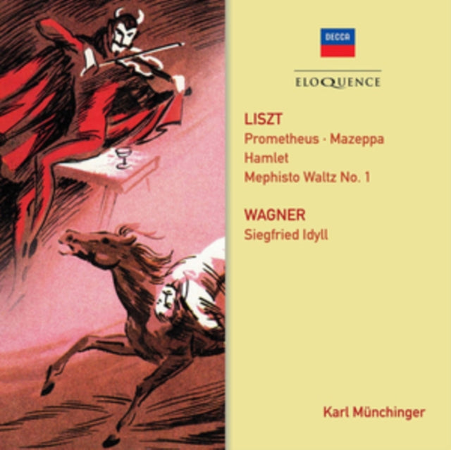 Liszt: Prometheus; Mazeppa; Hamlet; Mephisto Waltz No. 1; Wagner: Siegfried Idyll cover art
