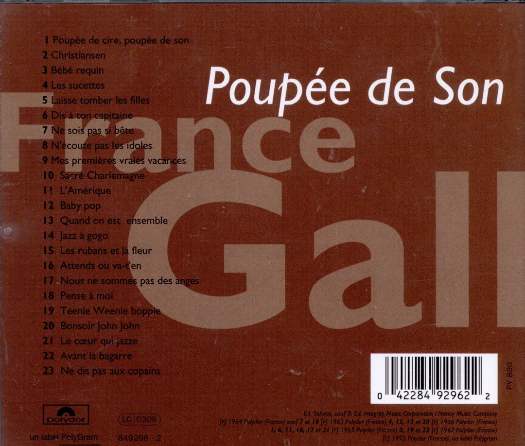 Poupée de Son cover art