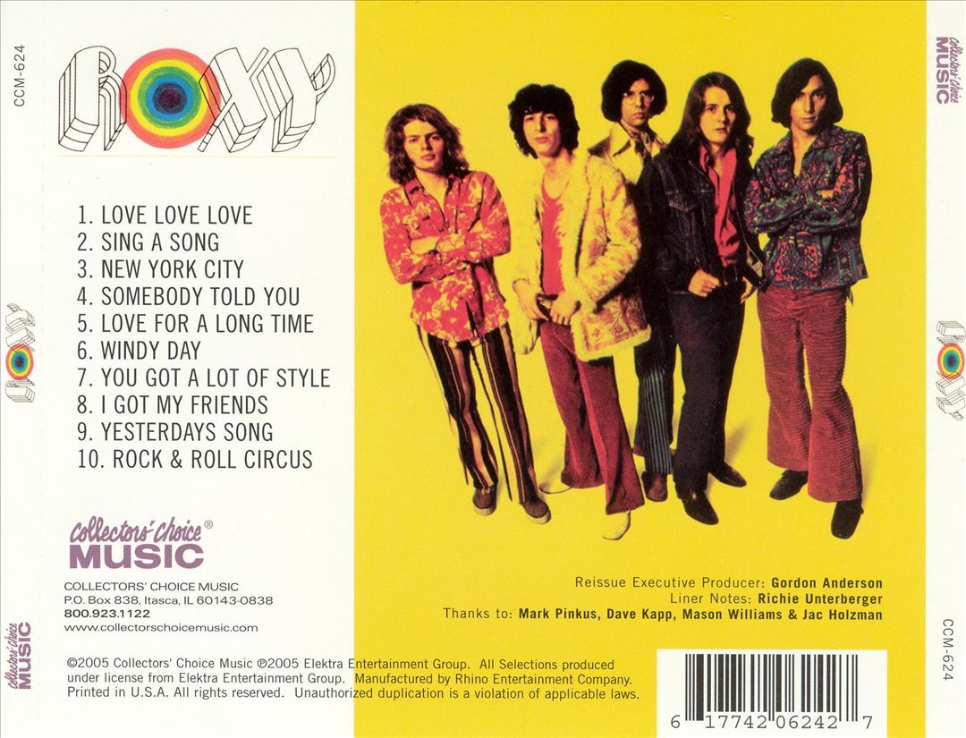 Roxy cover art