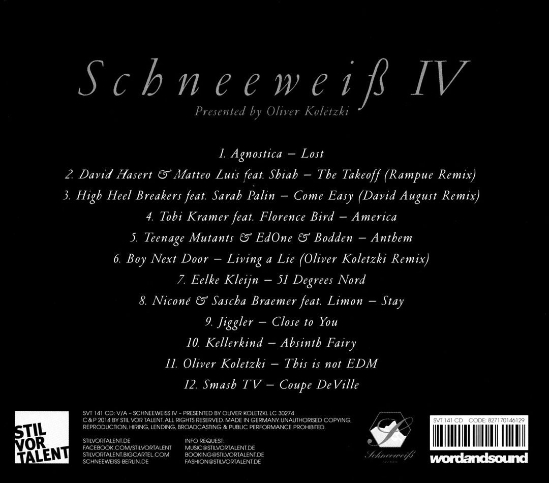 Schneeweiß IV: Presented By Oliver Koletzki cover art