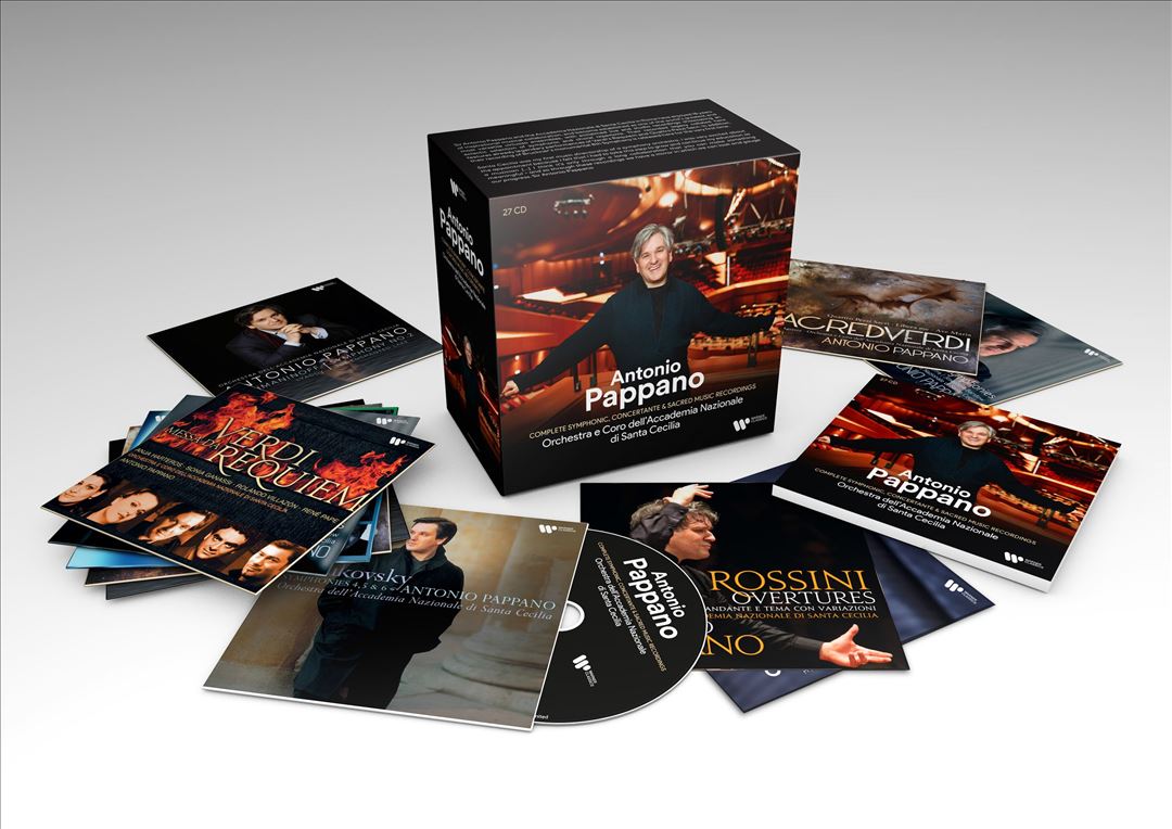 Antonio Pappano: Complete Symphonic, Concertante & Sacred Music Recordings cover art
