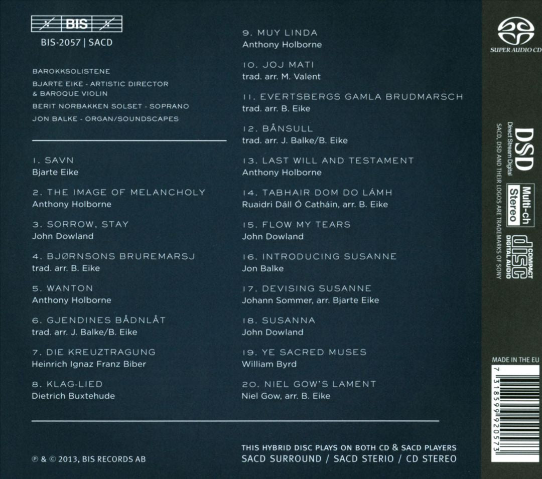 Image of Melancholy cover art