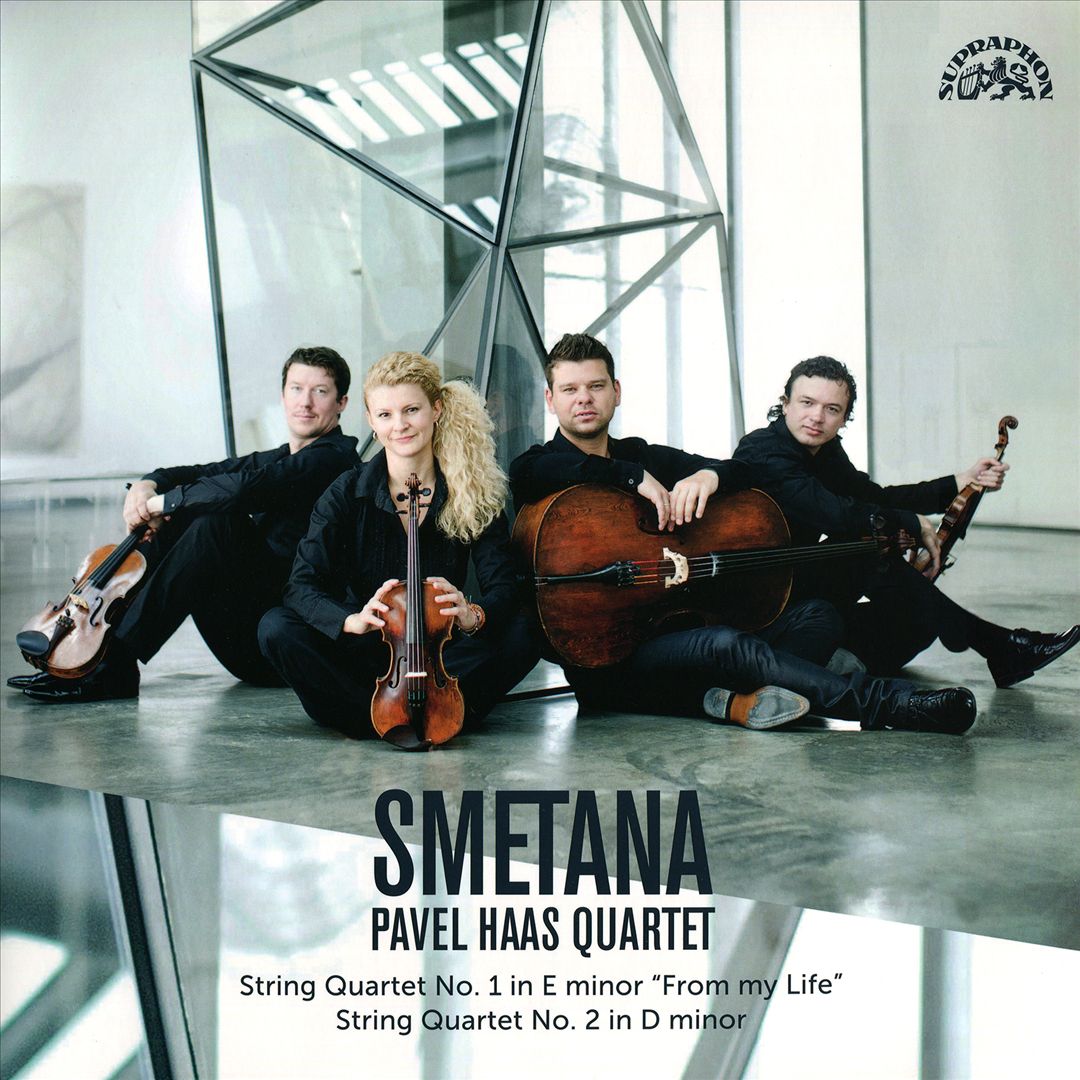 Smetana: String Quartet No. 1 in E minor "From my Life"; String Quartet No. 2 in D minor cover art