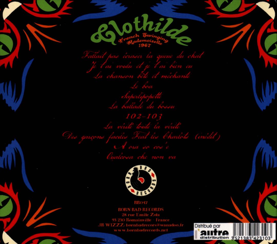Queen of the French Swinging Mademoiselle 1967 cover art