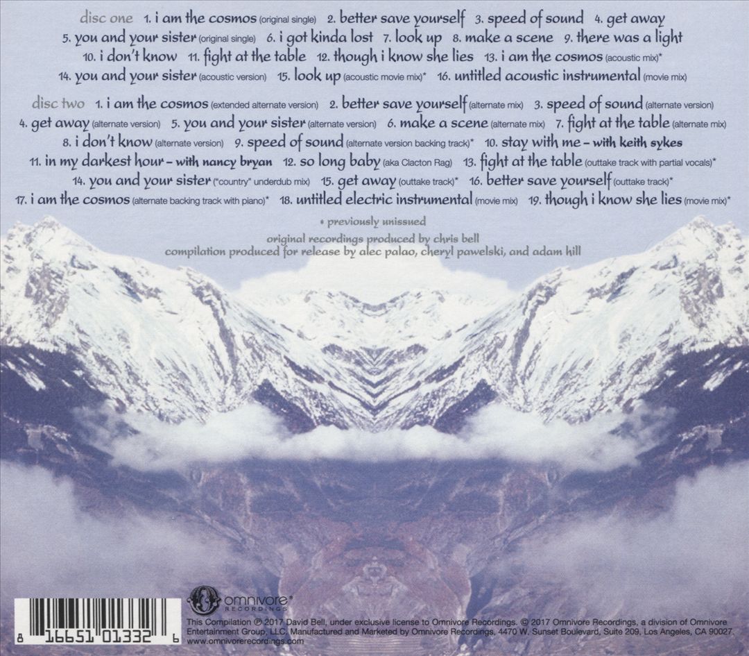 I Am the Cosmos cover art