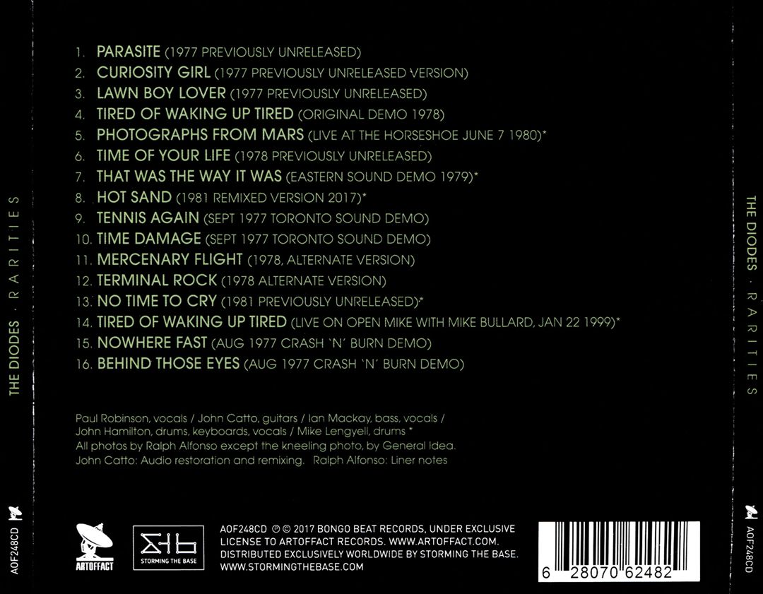 Rarities cover art