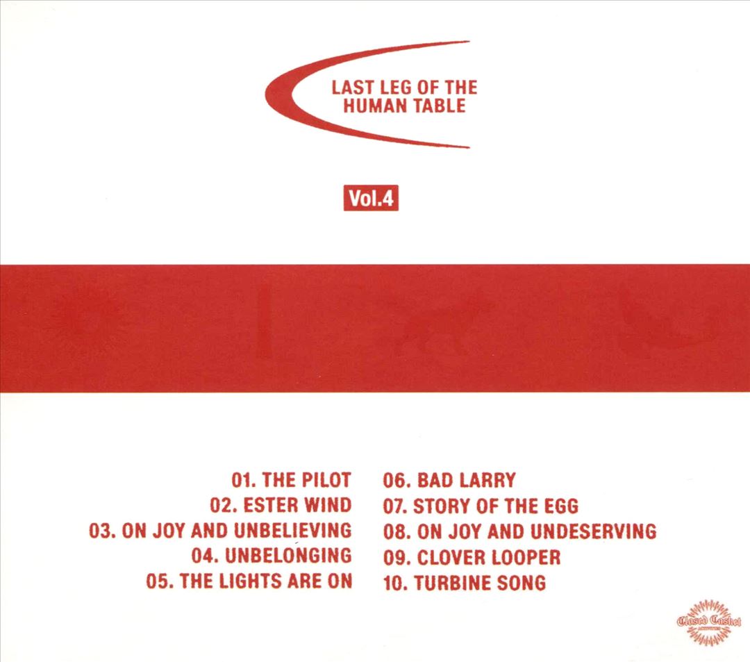 Last Leg of the Human Table cover art