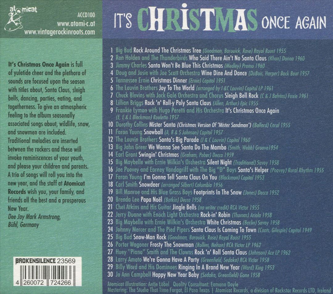 It's Christmas Once Again cover art