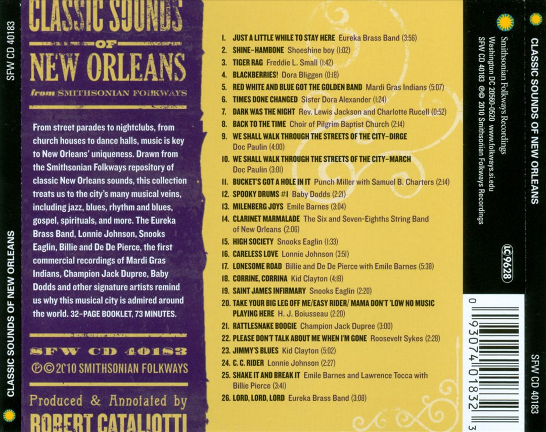 Classic Sounds of New Orleans cover art