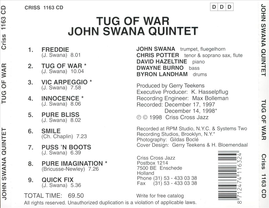 Tug of War cover art