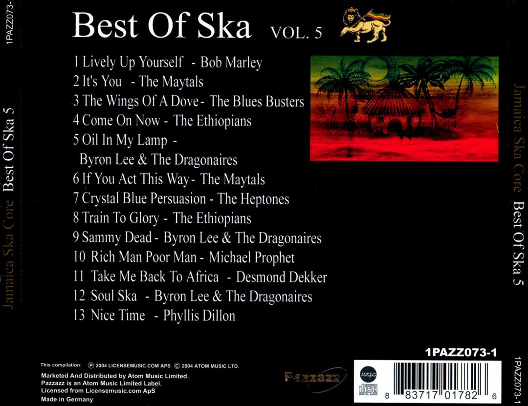 Best of Ska, Vol. 5 cover art
