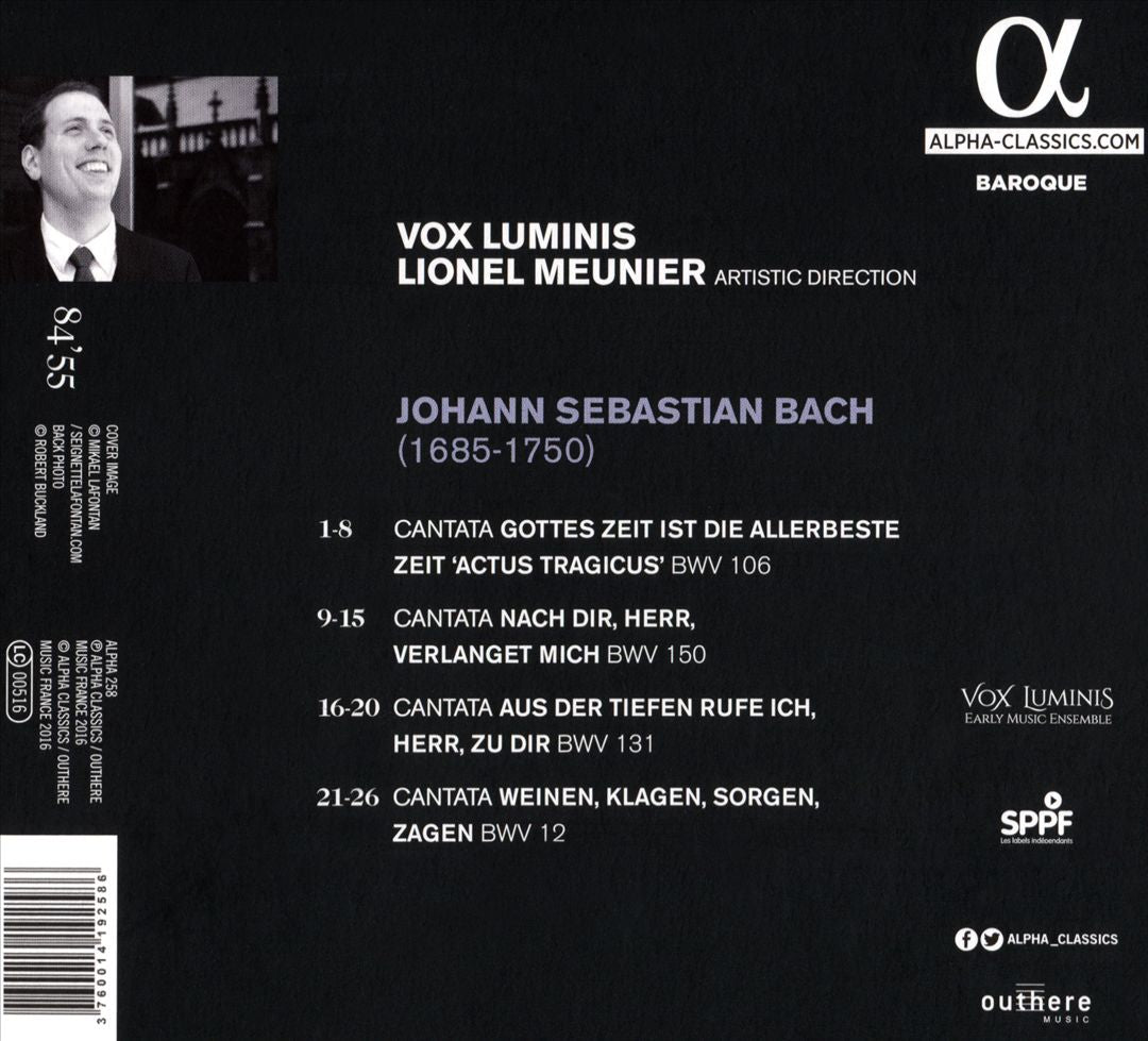Actus Tragicus: Bach - Cantatas BWV 106, 150, 131, 12 cover art