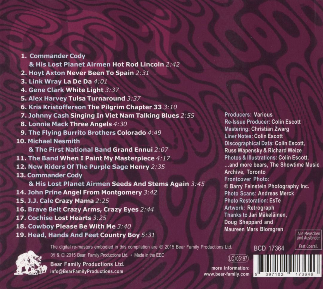 Truckers, Kickers, Cowboy Angels: The Blissed-Out Birth of Country Rock Vol. 4: 1971 cover art