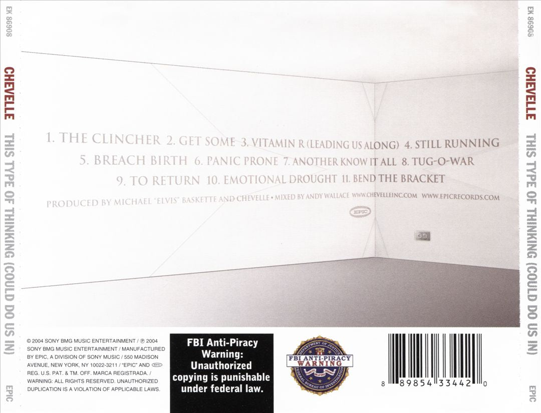 This Type of Thinking (Could Do Us In) cover art