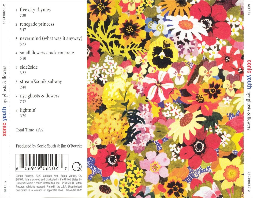 NYC Ghosts & Flowers cover art