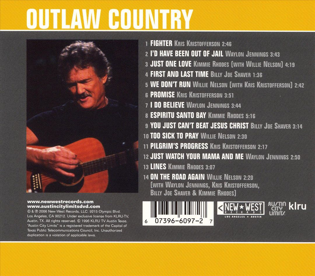 Outlaw Country: Live From Austin TX cover art
