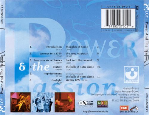 Power and the Passion cover art