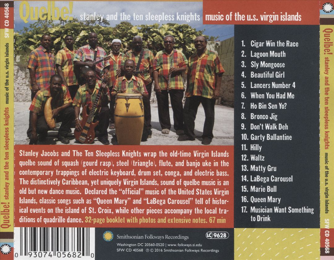 Quelbe! Music of the U.S. Virgin Islands cover art