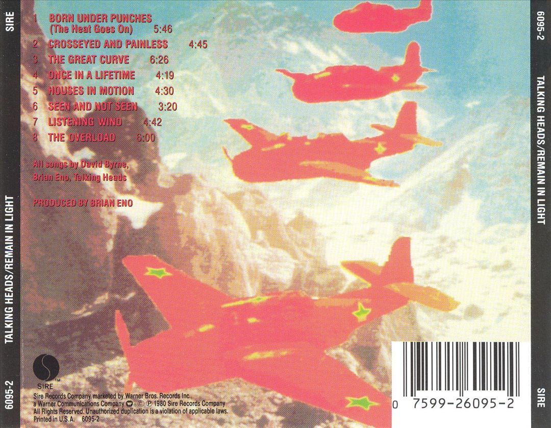 Remain in Light cover art