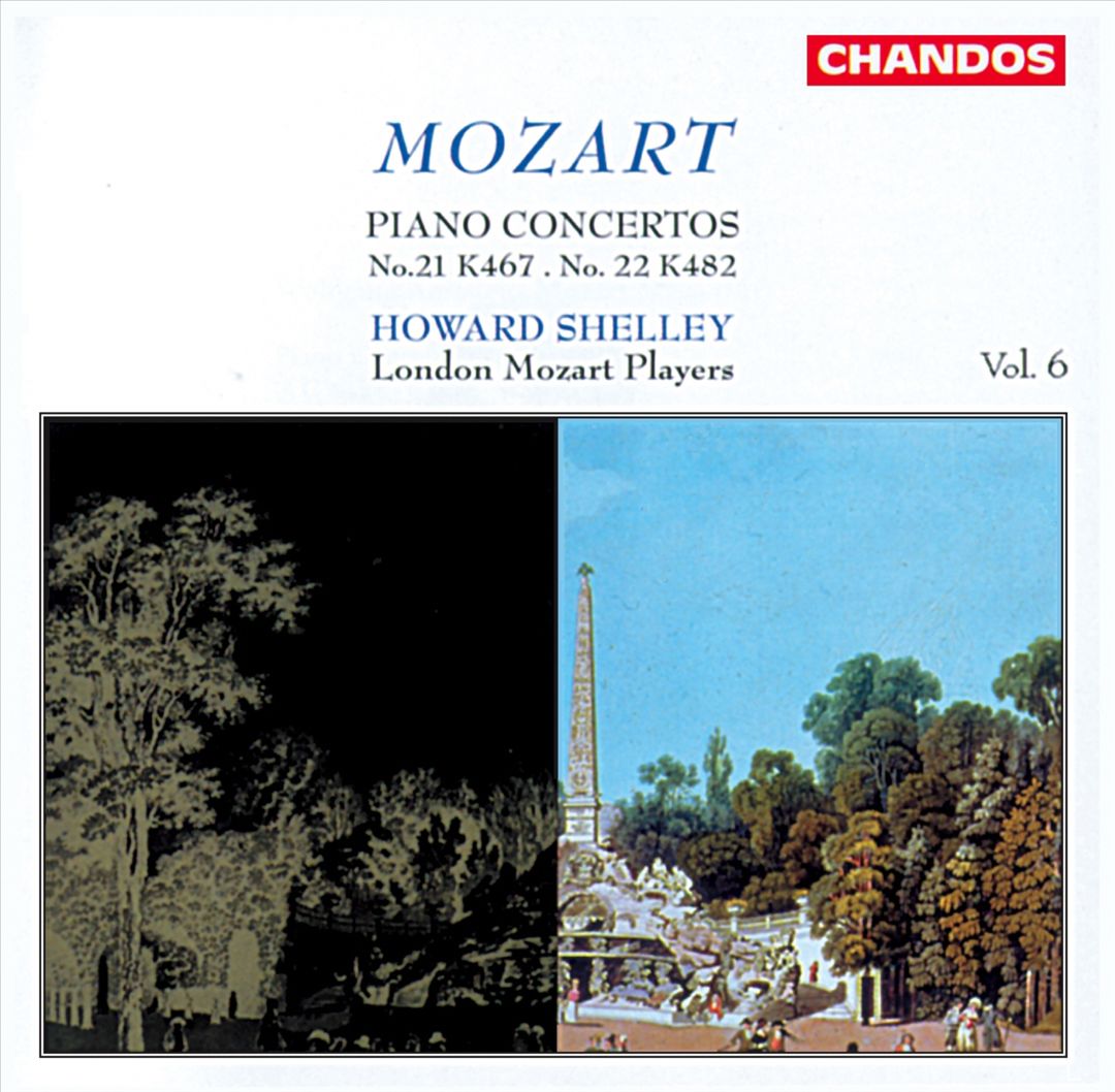 Mozart: Piano Concertos, Vol. 6 - Nos. 21 & 22 cover art
