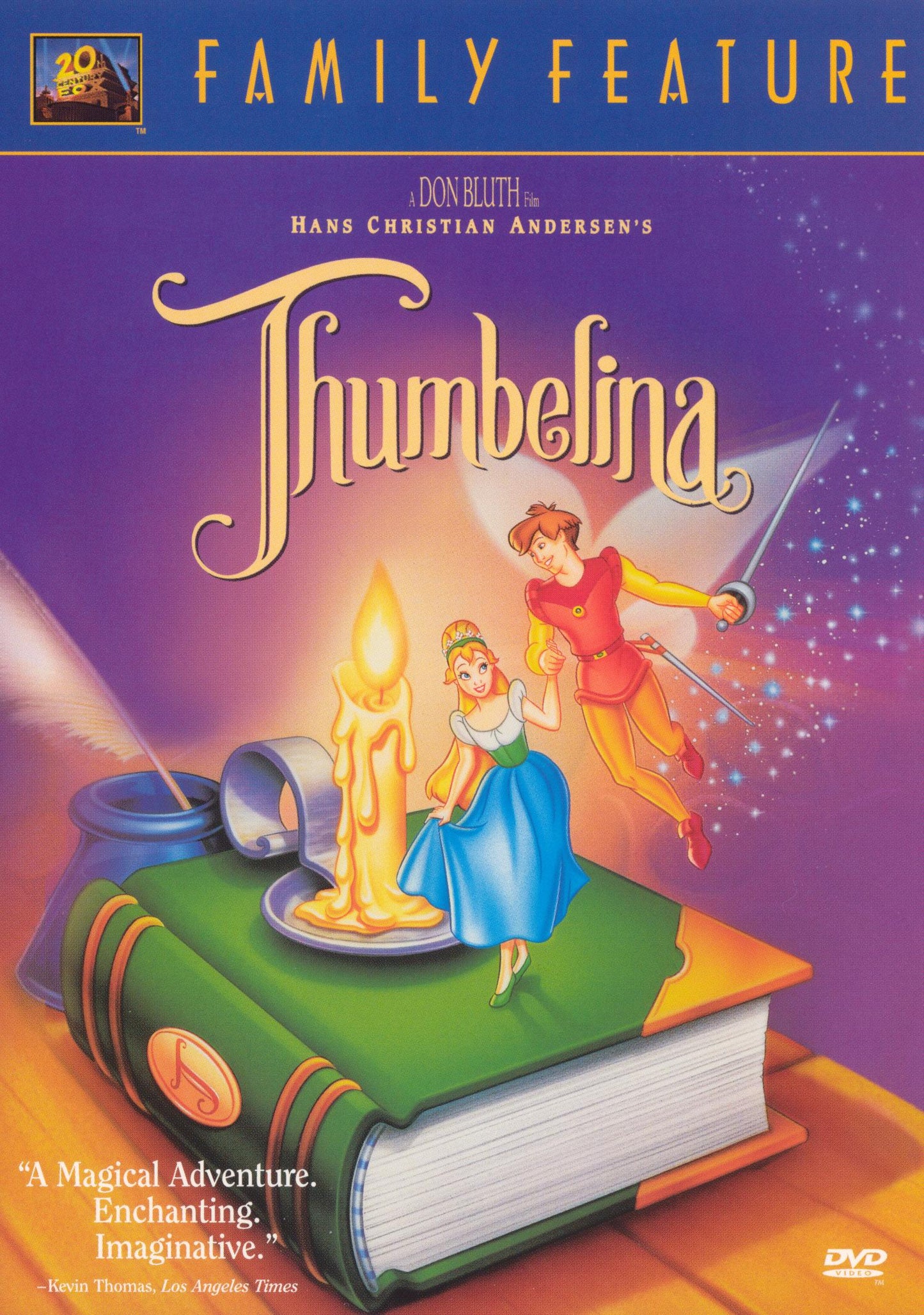 Hans Christian Andersen's Thumbelina cover art