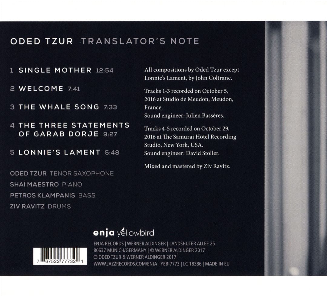 Translator's Note cover art