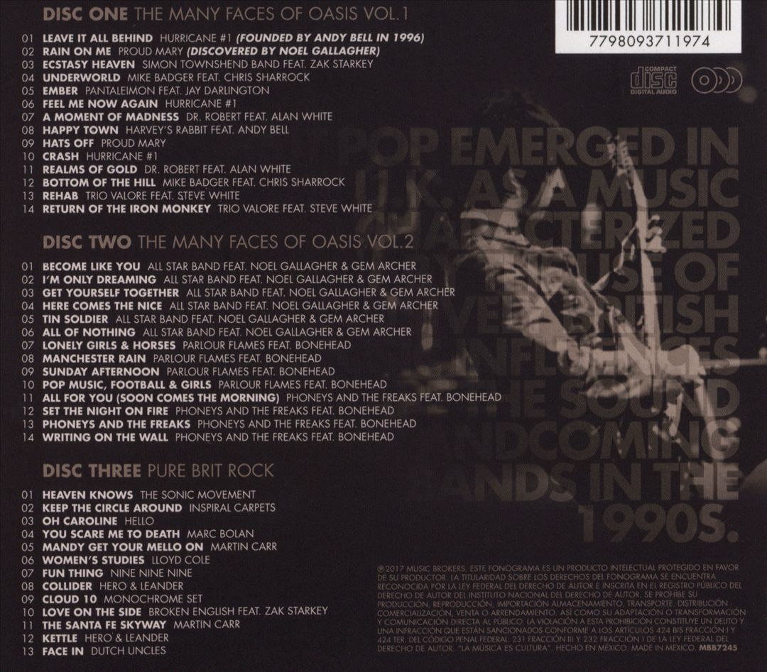 Many Faces of Oasis cover art