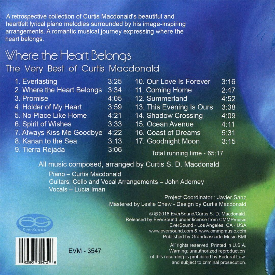 Where the Heart Belongs cover art