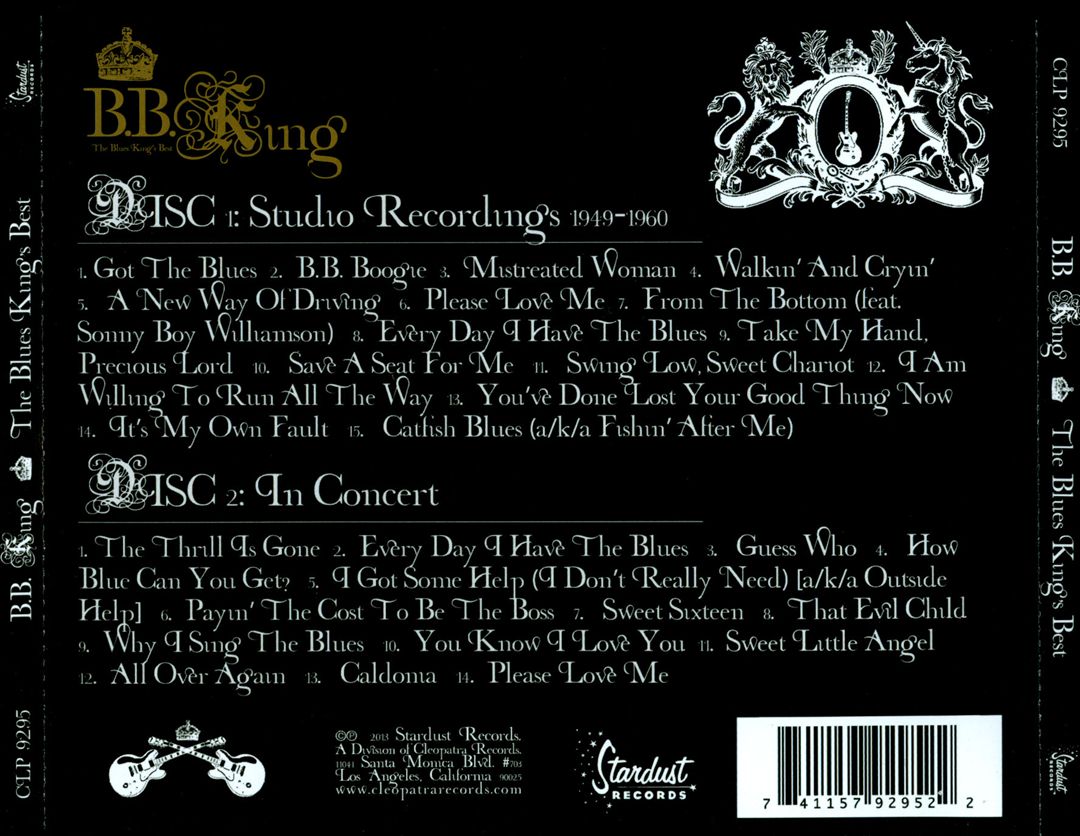 Blues King's Best cover art