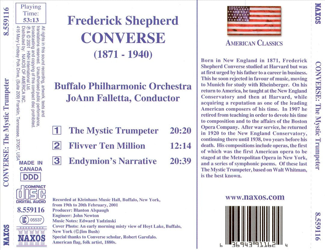 Converse: The Mystic Trumpeter; Flivver Ten Million; Endymion's Narrative cover art