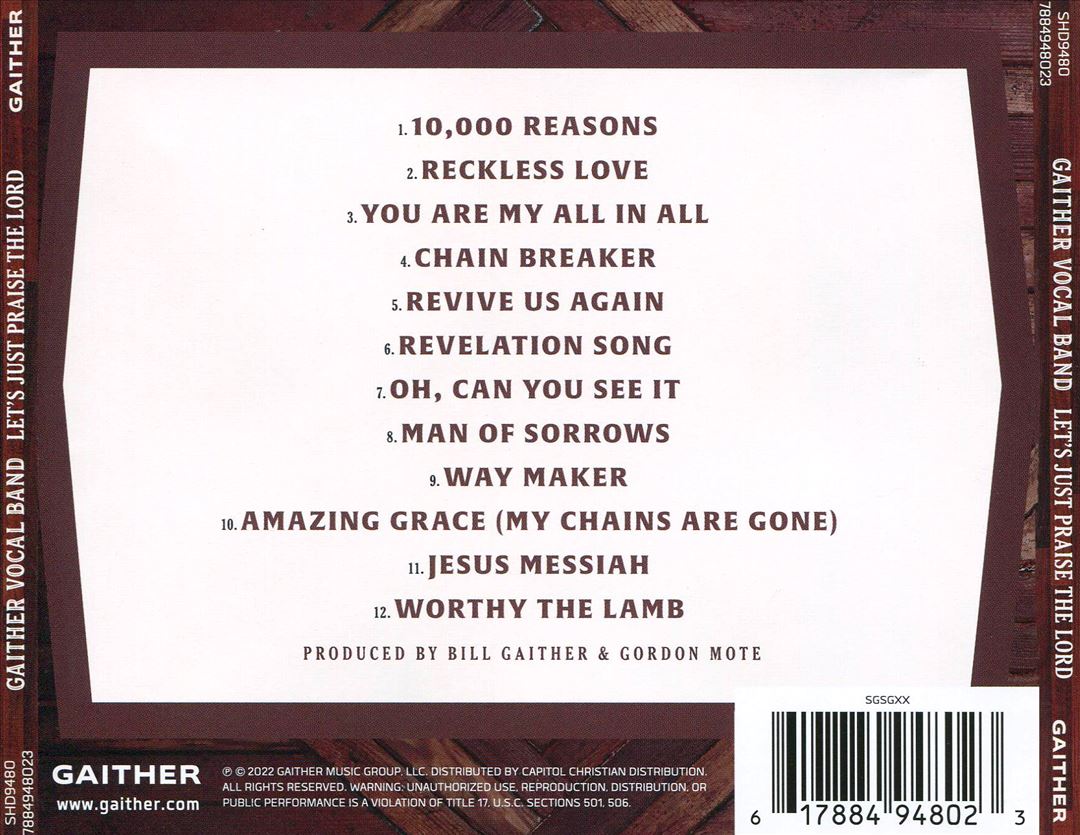 Let's Just Praise the Lord cover art