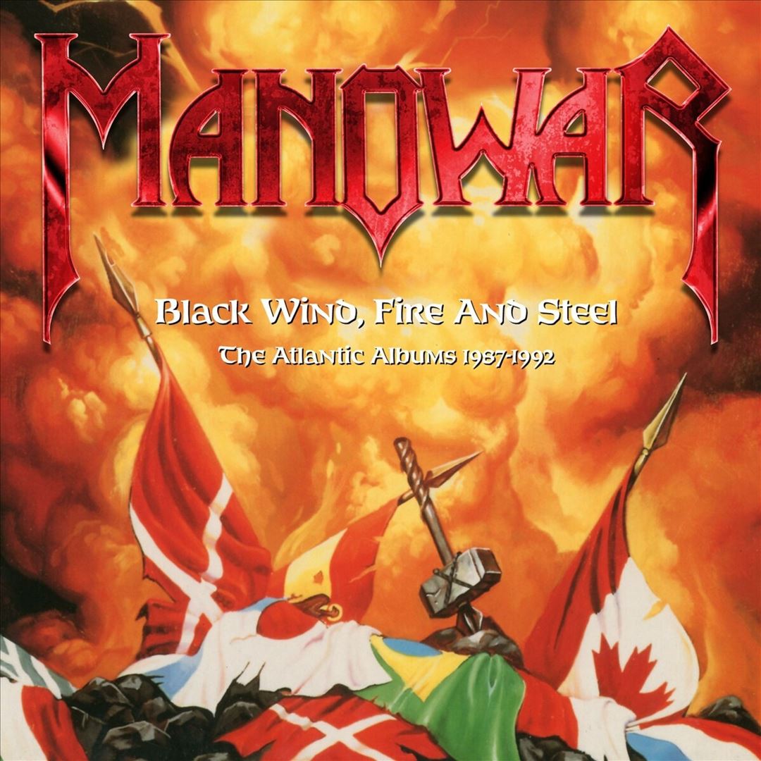Black Wind, Fire & Steel: The Atlantic Albums 1987-1992 cover art