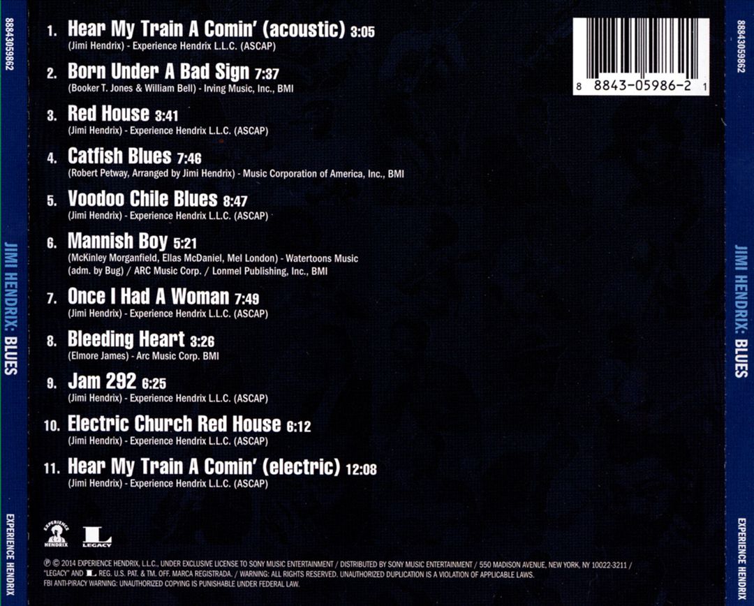 Blues cover art