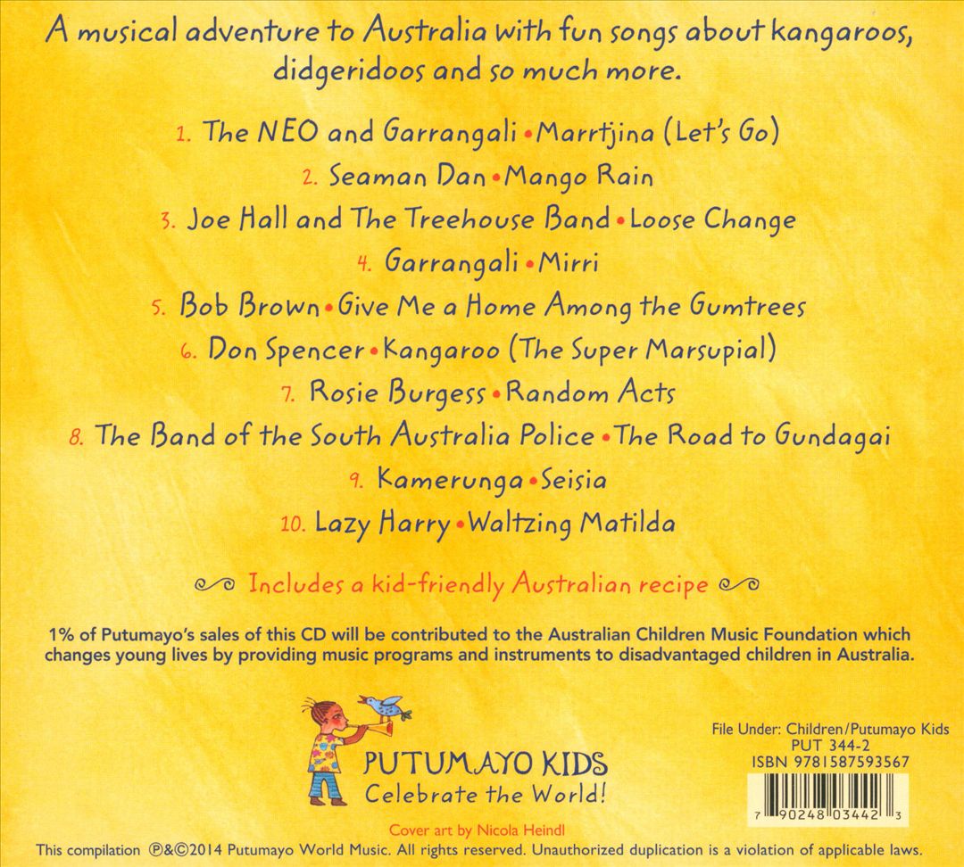 Putumayo Kids Presents: Australian Playground cover art