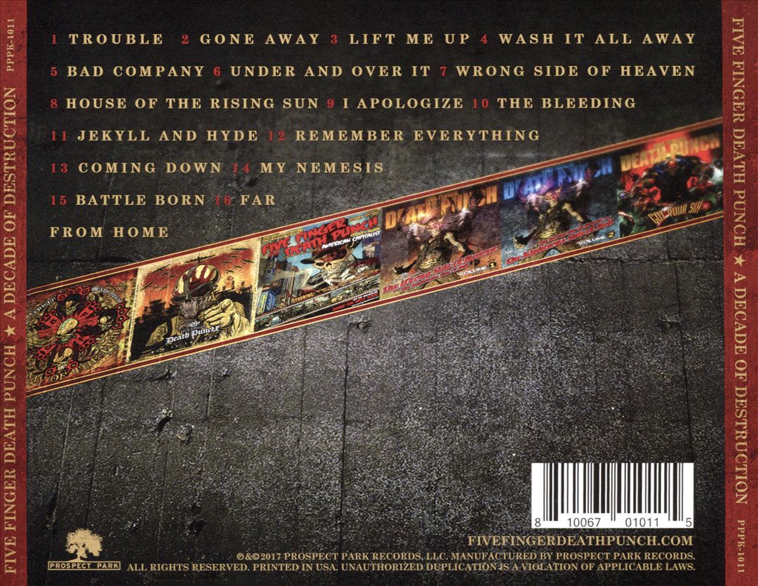 Decade of Destruction cover art