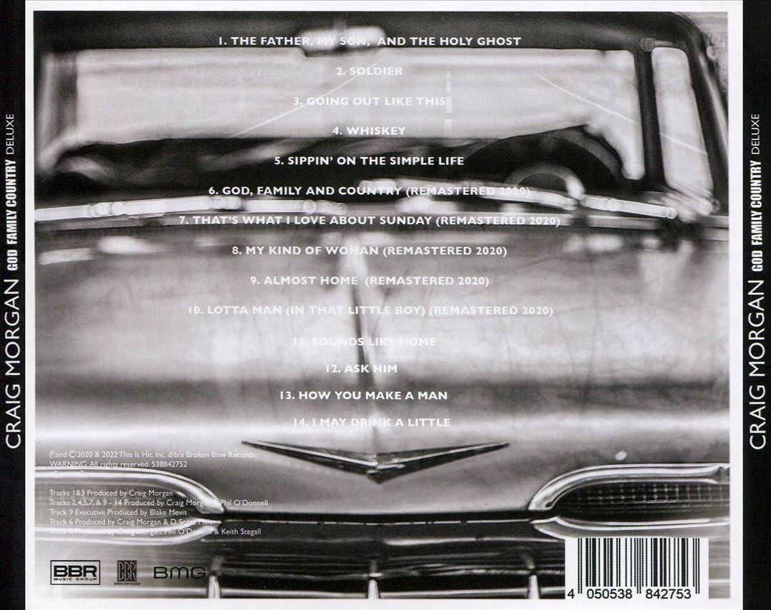 God, Family, Country cover art