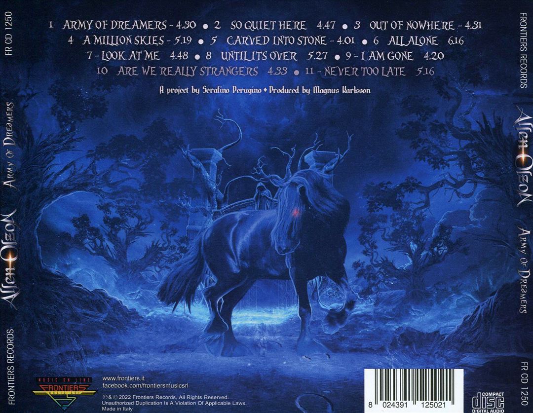 Army of Dreamers cover art
