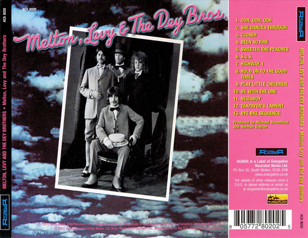 Melton, Levy and the Dey Brothers cover art